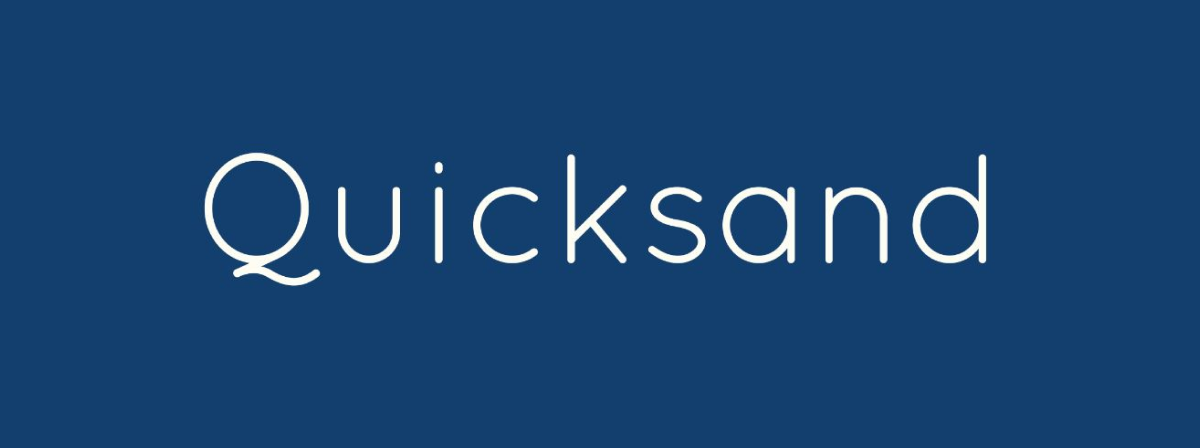 Tipografía Quicksand