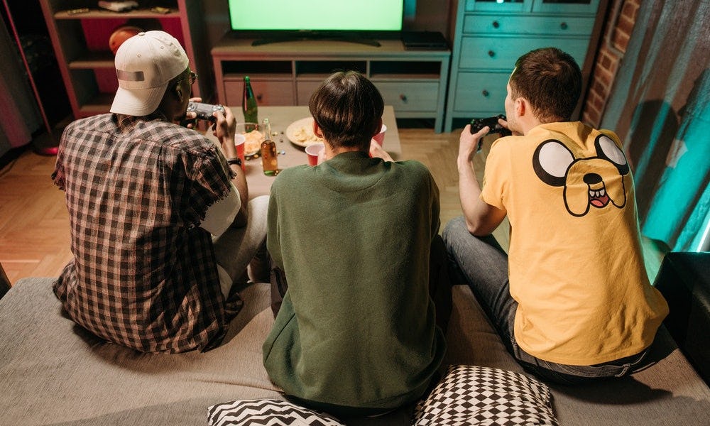 diversión con los videojuegos