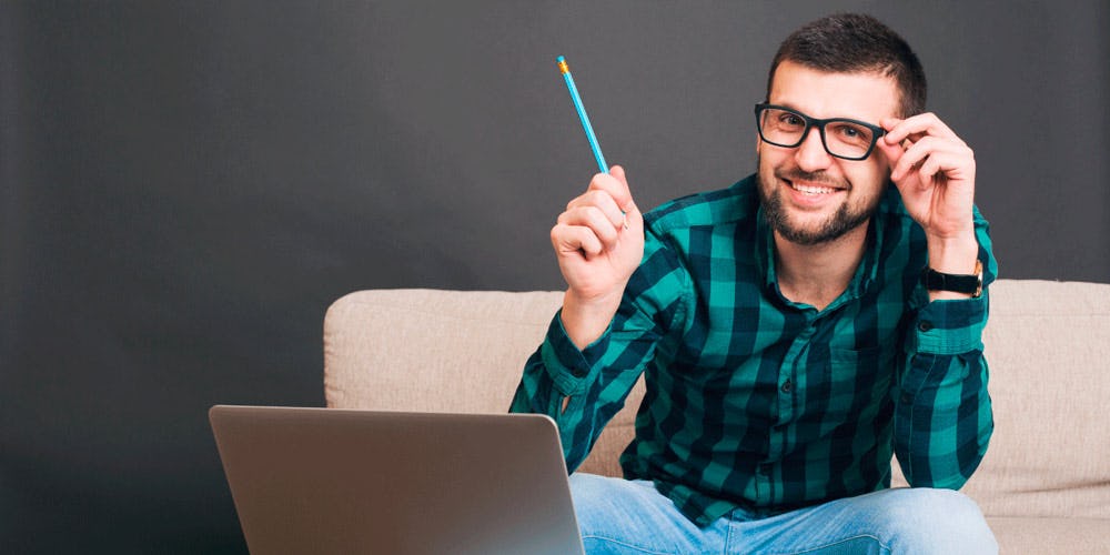 profesional pensando