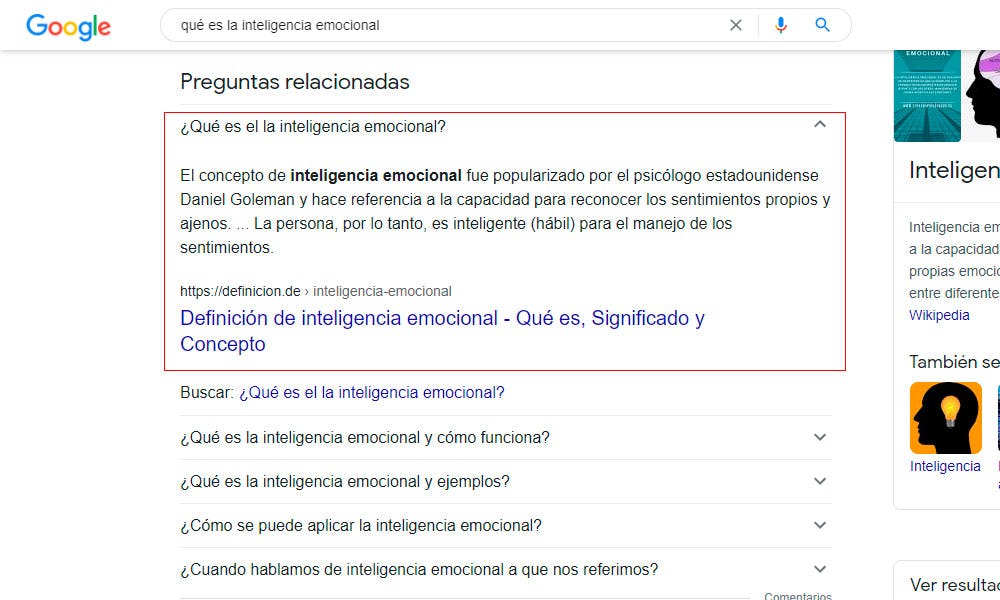 People also ask serp