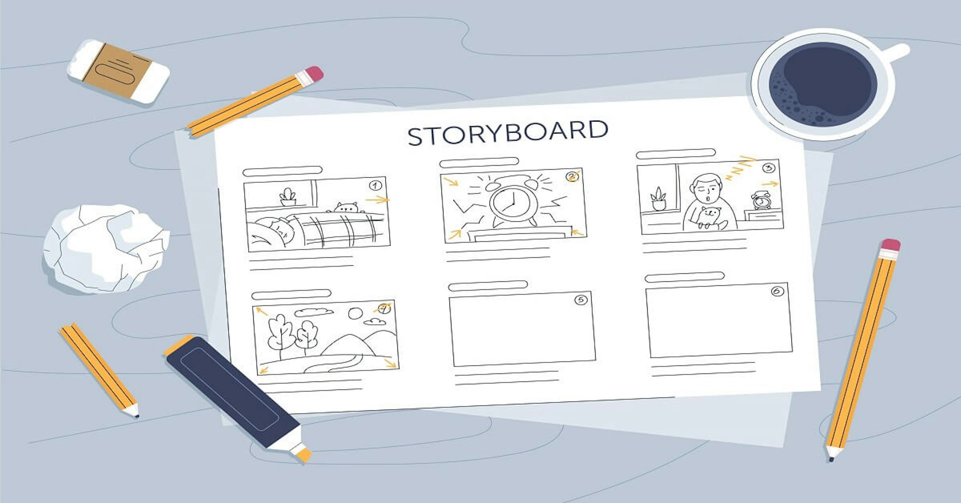 Descubre qué es un storyboard y dale forma a tu primer proyecto audiovisual