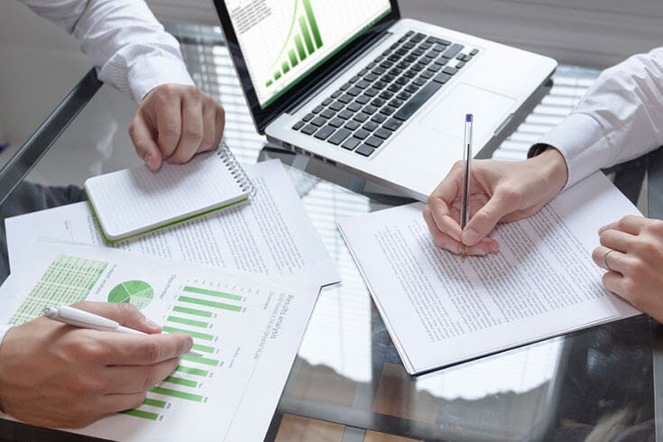 resultados de una auditoría externa e interna
