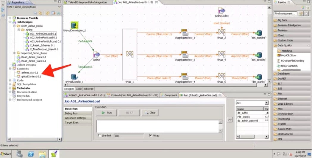 plataforma de analisis de datos talend