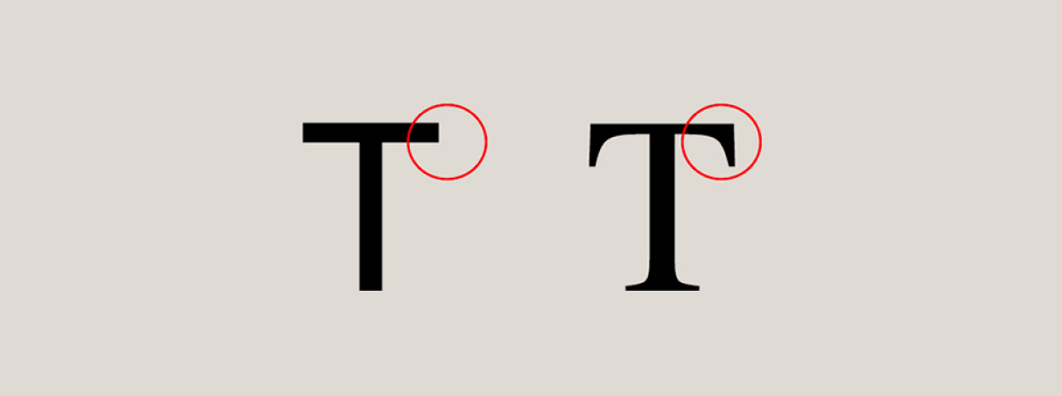 Tipografía Serif
