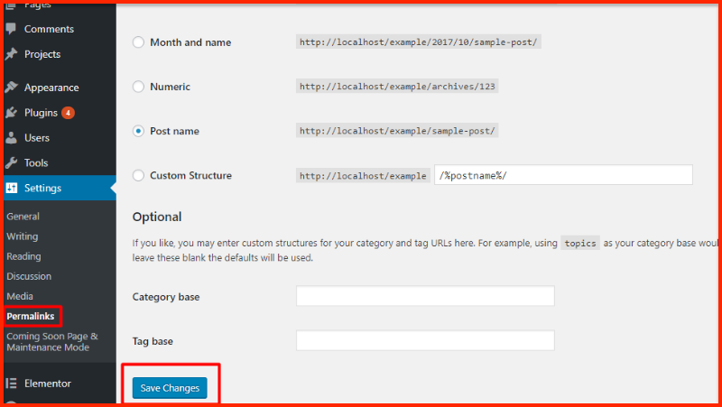 crear archivo .htaccess