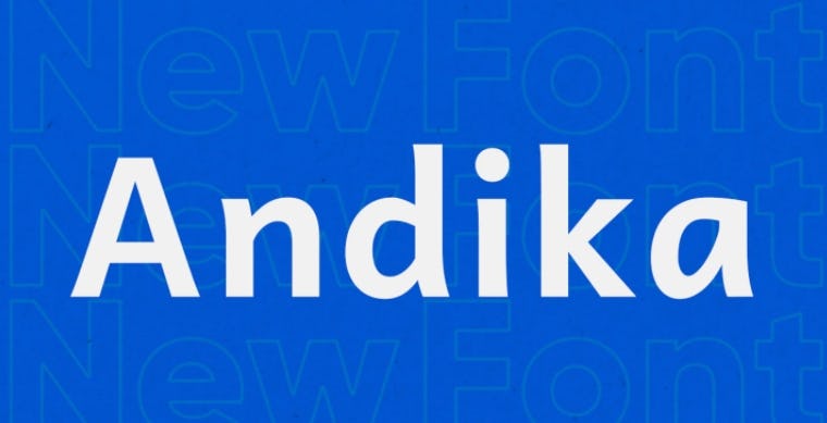 Andika Font