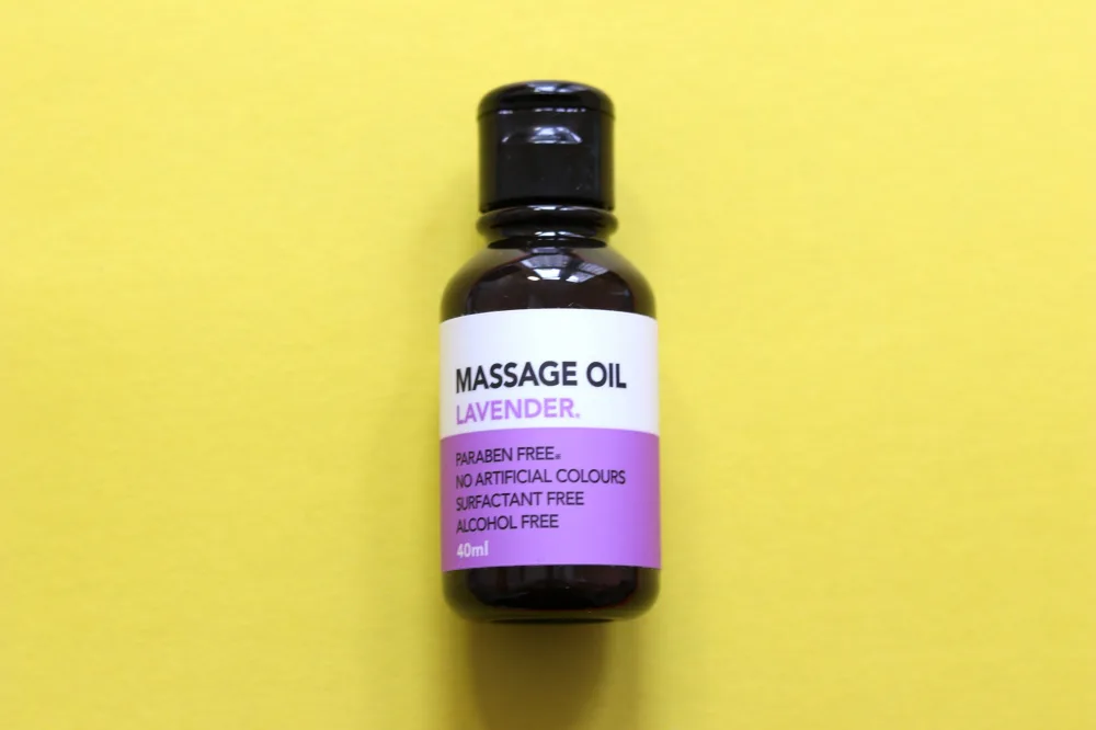 Aceite para masajes