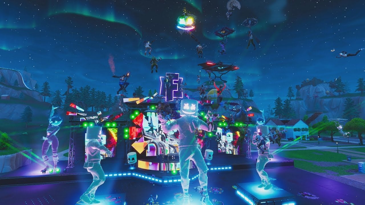 fortnite concierto