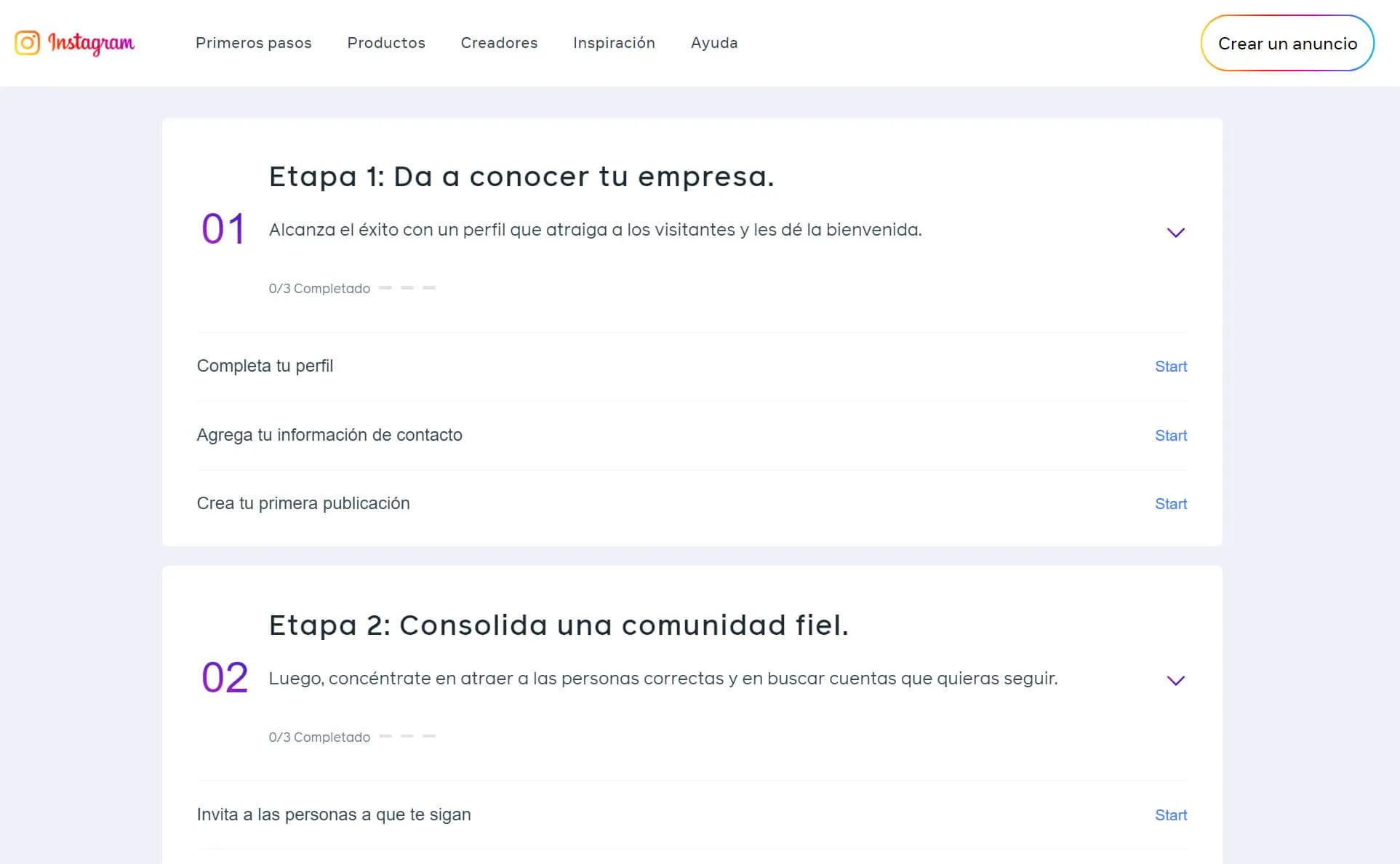 Etapas Plan de Marketing