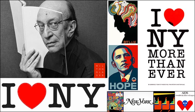 Diseño gráfico de Milton Glaser