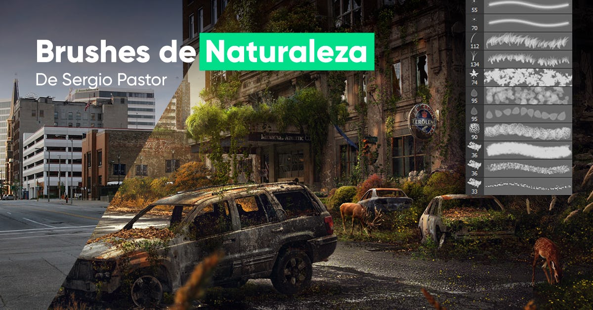 Brushes de Naturaleza de Sergio Pastor