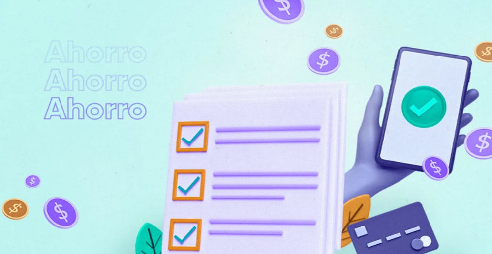 Tabla de ahorro mensual en Excel