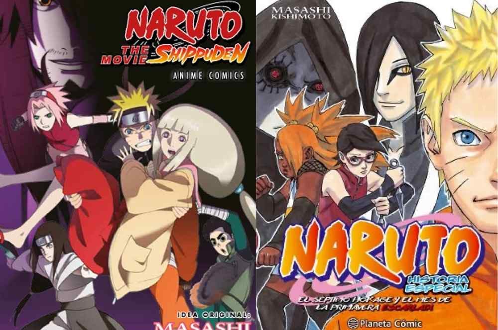 Cómic famoso de Naruto