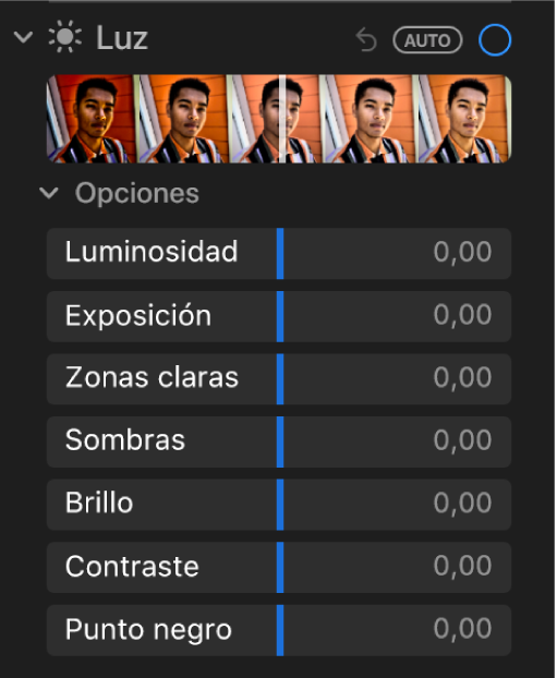 Apple regula las variables de luz