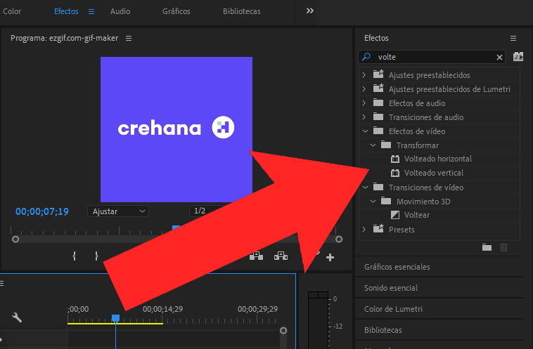 Como Girar Un Video Con Premiere
