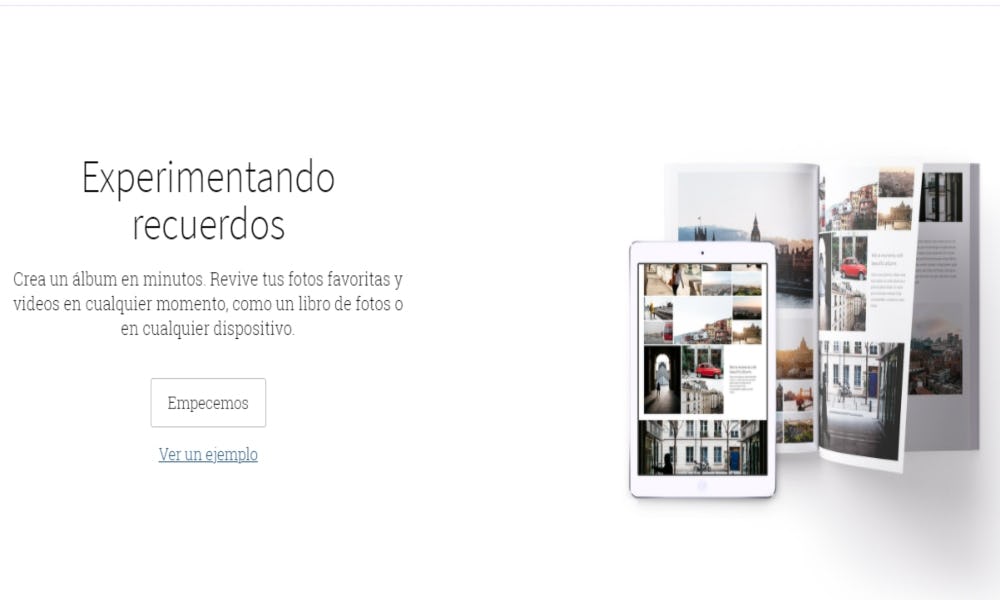 My Abum recomendado como un programa para hacer libro de fotos