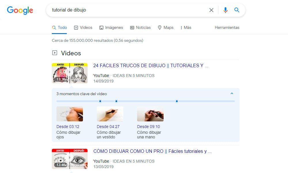 Video serp