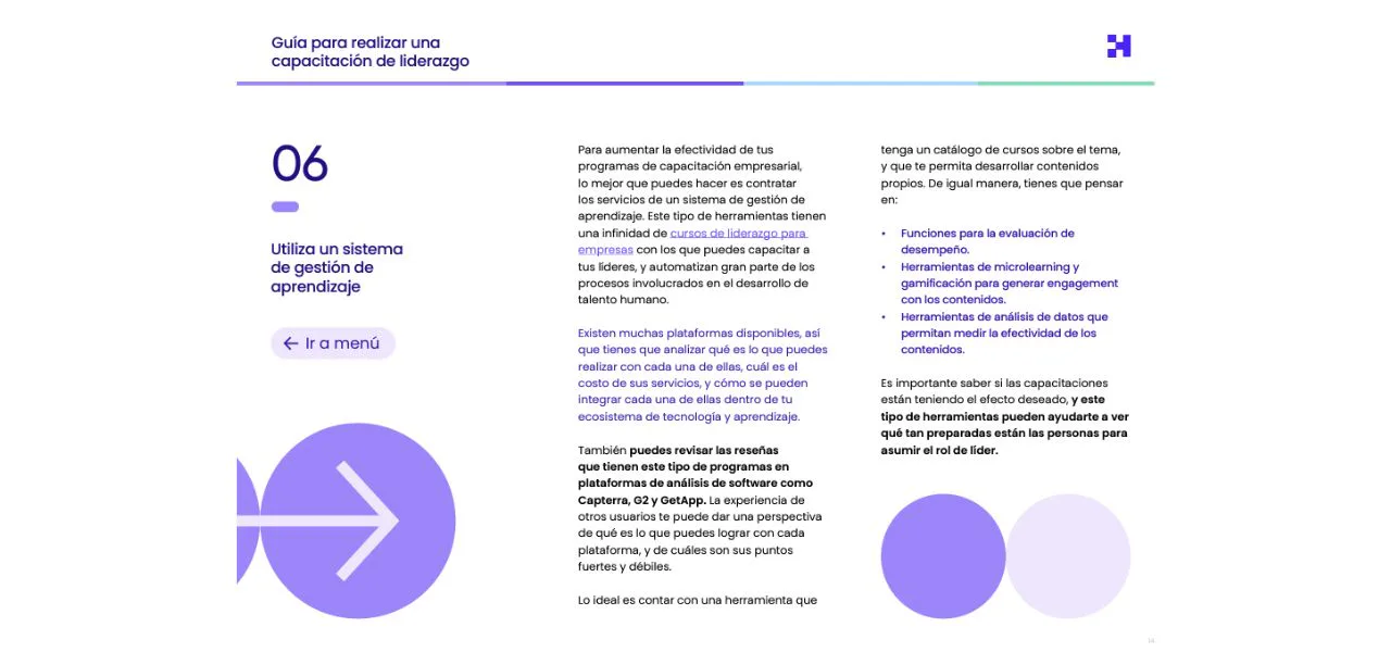 Guía para realizar una capacitación de liderazgo