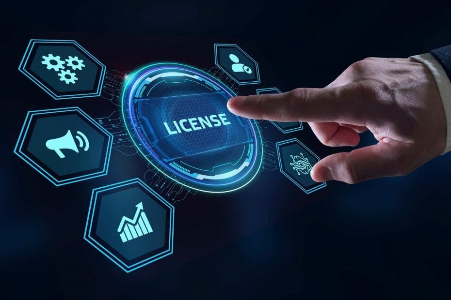 licencia de software comercial