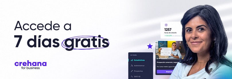 banner Crehana for business