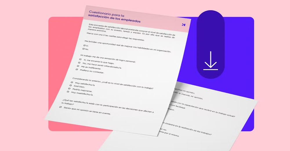 plantlla de encuesta de satisfacción laboral