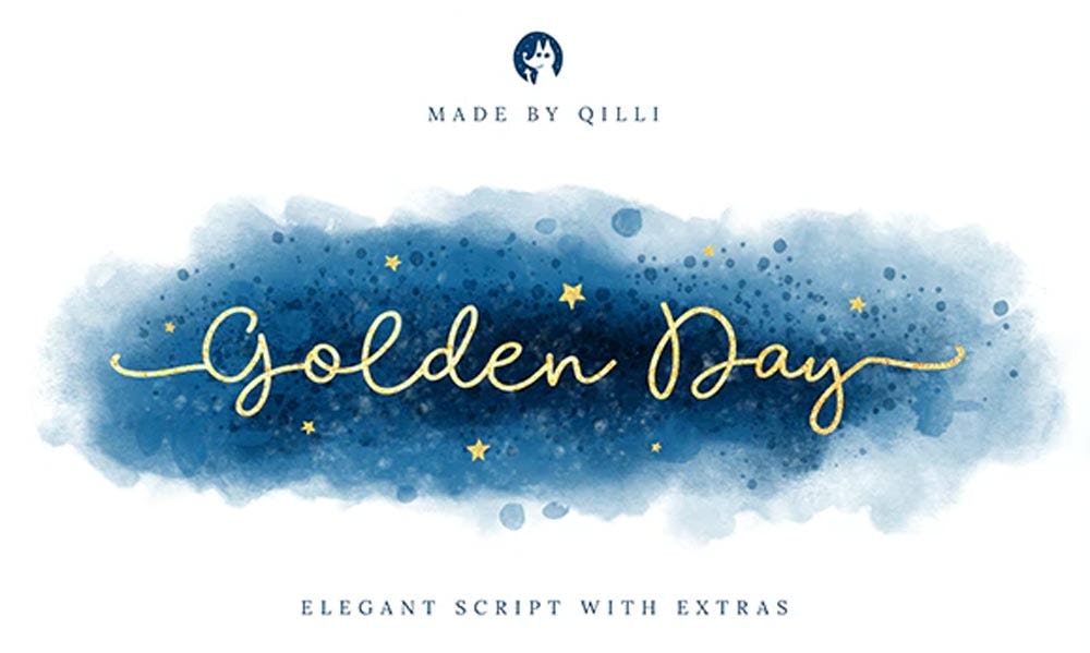 Golden Day font