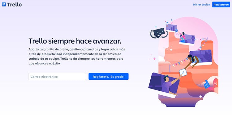 trello app de productividad