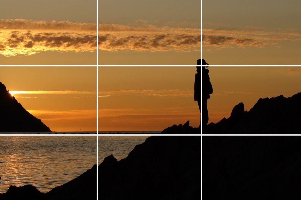 regla de tercios imágenes