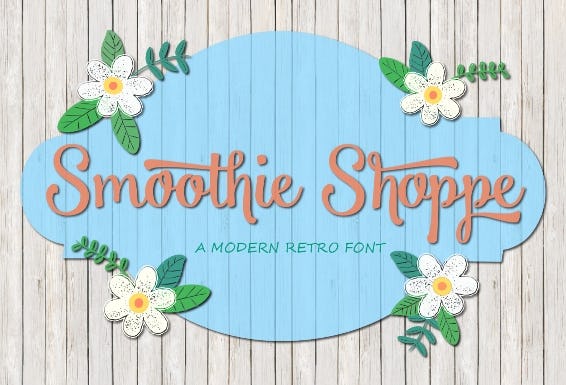 Smoothie Font