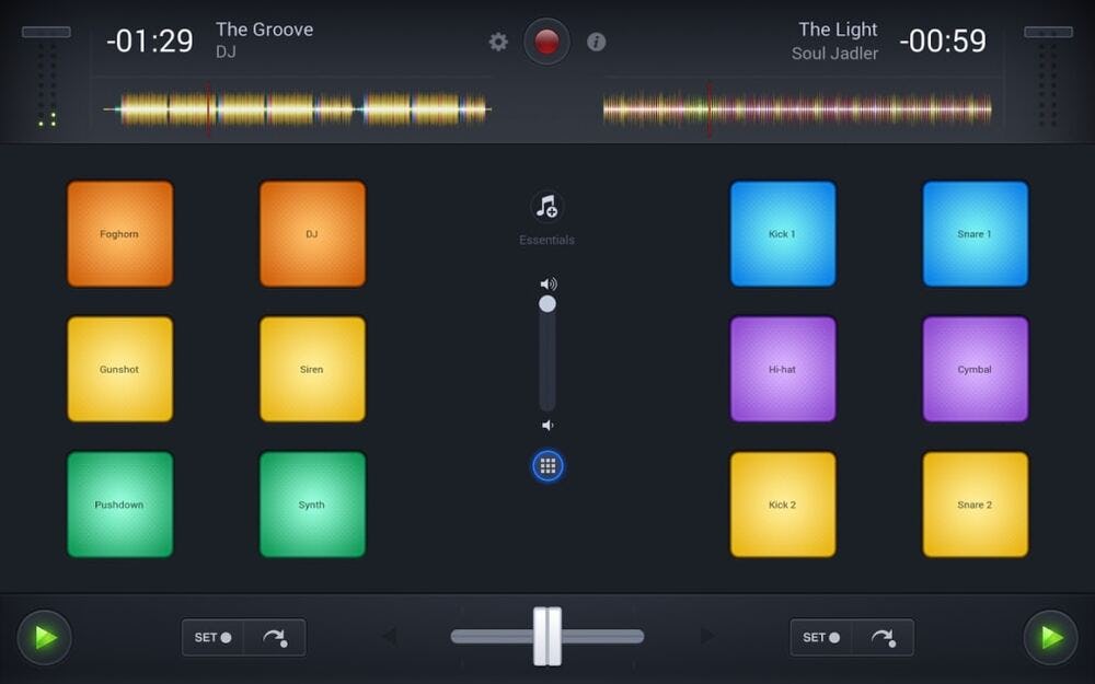 djay 2 app para mezclar musica