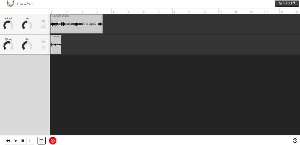 hya wave editor de audio en linea