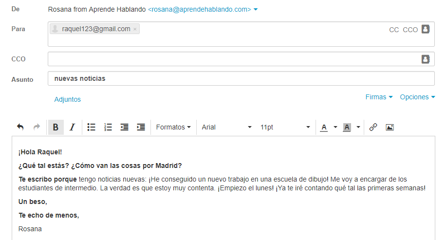 Tipo de texto epistolar