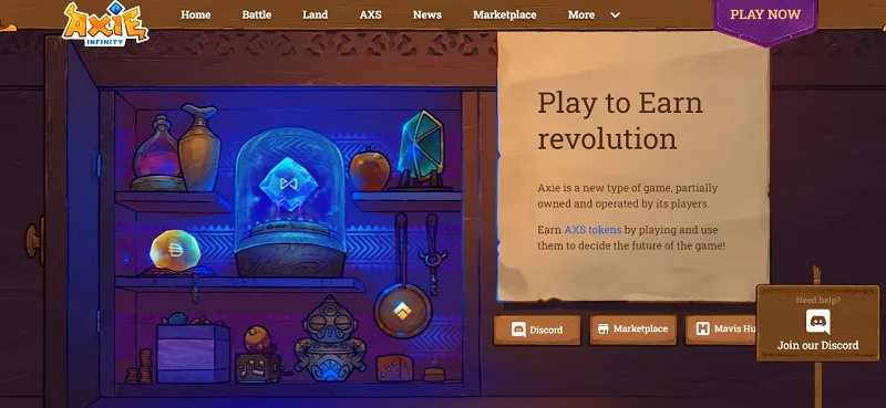 Axie Infinity y los juegos NFT 