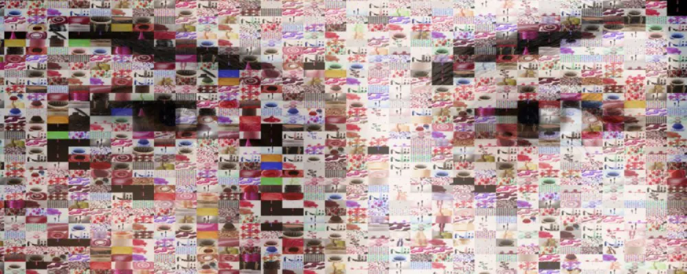 Collage mosaico un tipo de collage