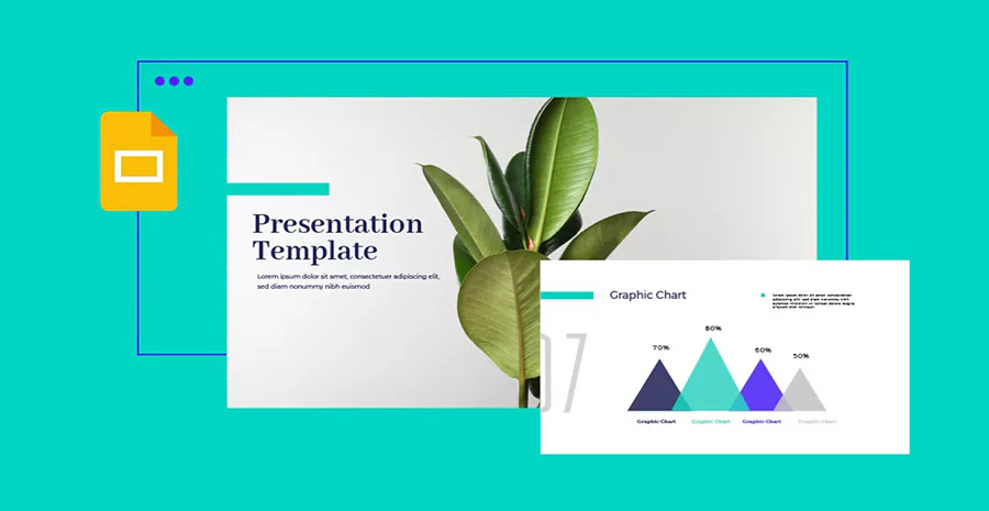 plantilla minimalista para google slides