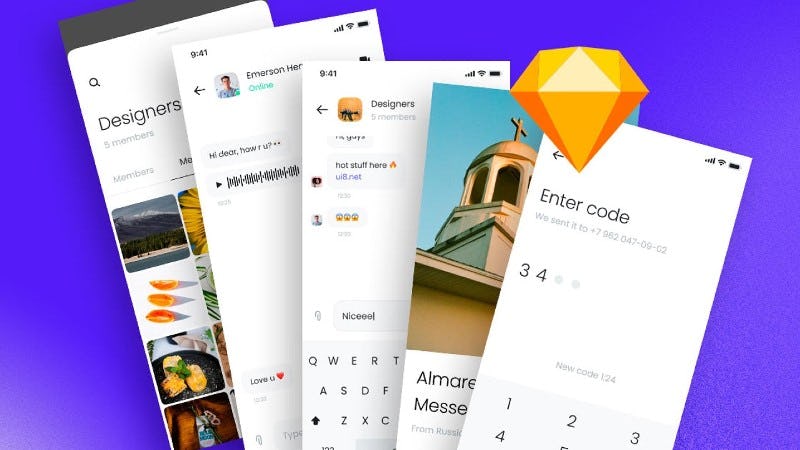 Plantillas para Sketch gratis