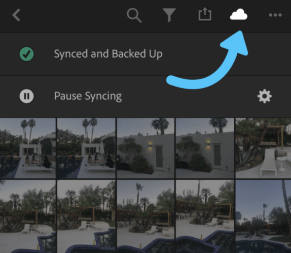 nube lightroom preset mobile