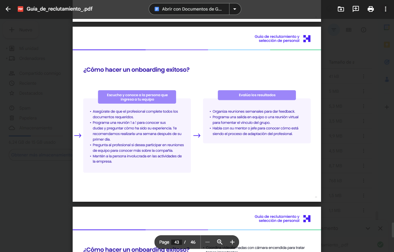 guia reclutamiento crehana