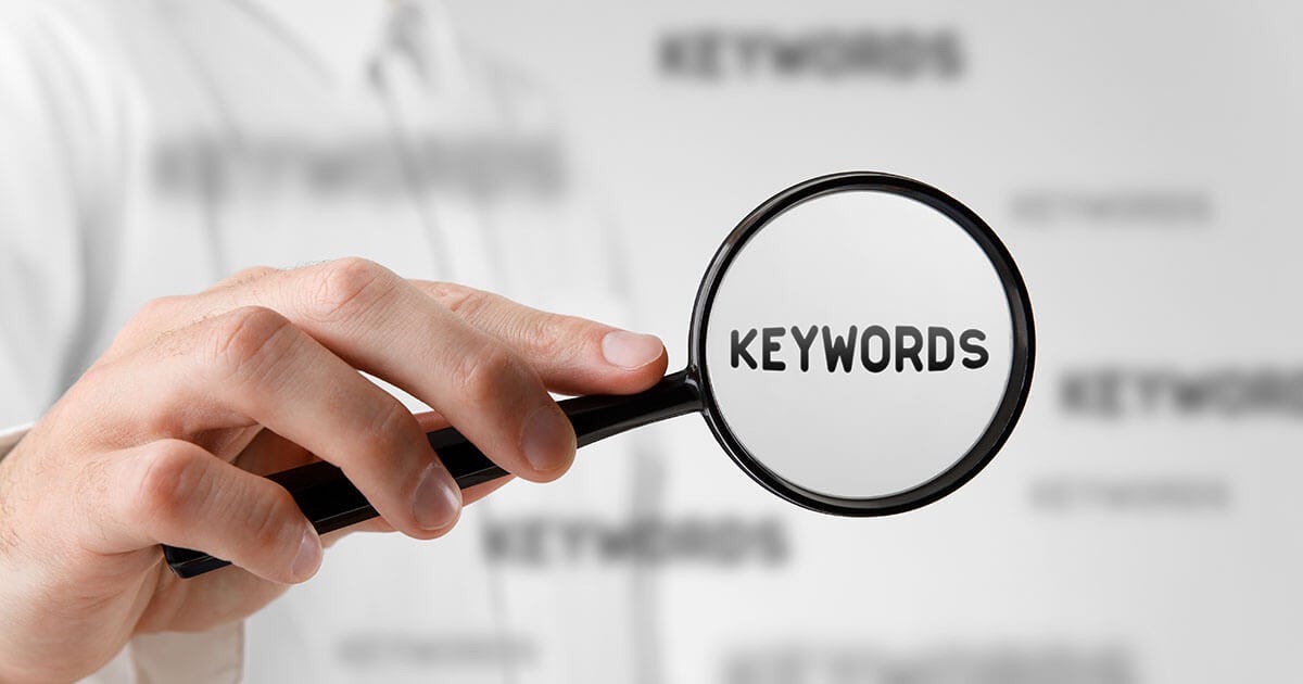 keywords o palabras clave