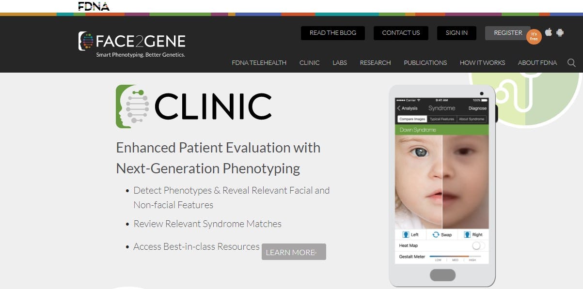 Aplicación de reconocimiento facial para médicos