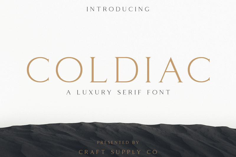 Tipografía Coldiac