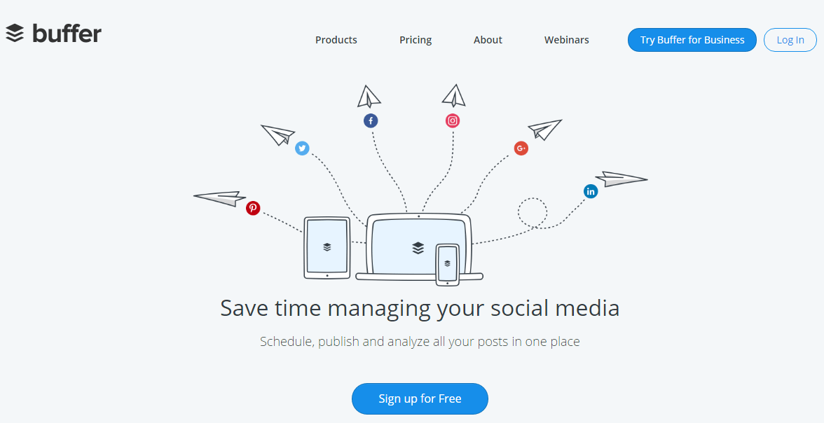 buffer contenidos programados